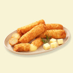 CJ 튼튼스쿨 꿀감자 치즈롤까스 1Kg x 1개 : 에스플러스마켓