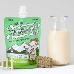 펫생각 하루조이 뉴질랜드 산양유 강아지 우유 멸균 펫밀크 프로틴 단백질 100ml, 1개 : 펫생각 스토어