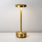 샹 LED 무선 테이블 램프 - 5000MAH 휴대용 배터리로 야외 테이 작동하는 충전식 Gold : 굿초이스07