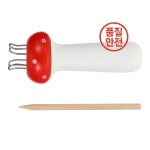 프랑스식 니터 버섯 모양 나무 뜨개질 기계 (울 면 실크 합성사 DIY 공예 초보자 숙련자용) : 명촌상사