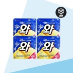 아이스크림 샤베트 롯데 와 바닐라 16개 : 종합 아이스크림
