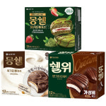몽쉘 말차 + 몽쉘 오리지널 + 쉘위 카카오 : 조조점빵