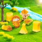 7Pcs 농장 허수아비 DIY 요정 : 팔코컴퍼니