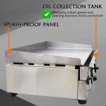 MAISUTSEB 73 7CM 29인치 상업용 레스토랑 조리대 그릴 그리들 LPG : 굿초이스07