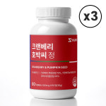 salmsi 크랜베리 호박씨 정 600mg x 180정 : 라이프메딕스