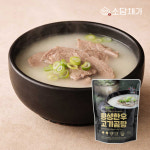 횡성한우 고기100% 사골 고기곰탕 첨가물 없이 진한 곰국 500g, 5개 : 소담채가