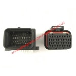 1 Pcs 34 핀 TYCO AMP TE 암수 자동차 커넥터 4 1437290 1 set male : 오더와