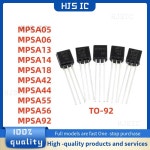 100개/묶음 MPSA05 MPSA06 MPSA13 MPSA14 MPSA18 MPSA42 MPSA44 MPSA55 MPSA56 MPSA92 TO-92 신제품 재고 있음 : 샤다이샵