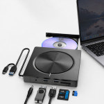 노트북 외장 CD롬 USB 2.0 CD플레이어 시디롬 ODD DVD 리더기 디비디 룸 리핑 : 액티몰