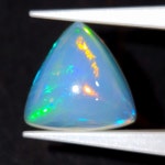천연보석 오팔 3.905캐럿 캐보션 445번 : 고양이 보석상
