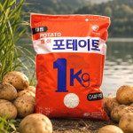 중앙어수라 대립 포테이토 1kg 대립후레이크 감자100% : 대림낚시레져