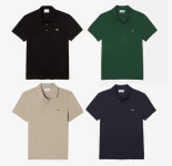 [LACOSTE] 라코스테 남성 베이직 스트레치 코튼 피케 폴로 셔츠 (PH7937) : FACTORYOUTLET