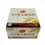 동서 한잔용 보리차 50T 식수용 구수한 침출차 국산 전통 식수 대용 차 : 종이-상자
