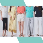 안지크 26SS 컬러블록 소로나 티블라우스 5종 : 할인MALL