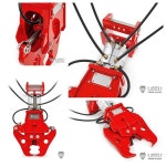 1/14 LESU RC 유압 굴삭기 금속 클램프 AT-C0052-C 270 ° Aoue ET35 B0006 원격 제어 굴착기 모델 장난감 성인용 회전 : 럭비즈4