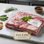 한돈 냉장 삼겹살 3kg 벌크 (국산 돼지고기) : 마장돈육