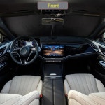 자동차 블랙 윈도우 프라이버시 차양막 자외선 차단 열 절연 보호 커버 클래스 인테리어 1. Rear Windshield : 시므네16호점