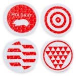 (주)몰프아티스트 | [MOLGRAF] 반사 스티커 (레드) : 영원트레이드