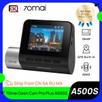 70mai 대쉬 캠 프로 플러스 A500S 내장 GPS ADAS, 와이파이 자동차 DVR 1944PHD 복구 지원 후방 캠 24 시간 주차 모니터, 야간 투시경... 