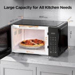 BLA DE ER EM0P04P11 카운터탑 전자레인지 3 1 1000W 1입방피트 8L 0.9 Cu.ft. : 어반코드13