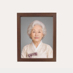 영정사진 액자포함 복원 합성 제작 : 솔빈이네액자가게