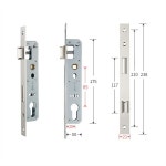바움피엔에스_비 | 호환 1PCS 8520/8525/8530/8535 금속 문 잠금 장치 스테인레스 스틸 범용 바디 모티스 하드웨어 비 스마트 : 베베바움