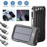 휴대폰용 4 출력 휴대용 충전기 태양광 발전소 10000/20000mAh : 프린스타23