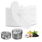 NPET 5L/8L 대형 교체 필터, 물 포함, 반려동물 자동 분수 디스펜서 스폰지 펌프 2 4 Filters 4 Sponges non : 얼봉지2