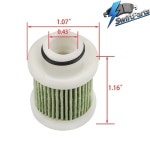 2x 6C5-24251-00-00 Yamaha 아웃보드 4 스트로크 30 115 HP 모터용 필터 키트; 18-79983 : 에이코어픽
