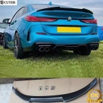BMW F44 M235i 차체 키트 2021용 2 시리즈 M4 스타일 카본 파이버 FRP 리어 윙 : 트레이드셀64