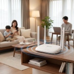 넥스트유 플레타 802,11AX 1500Mbps 5dBi 외장안테나 유무선공유기 : 용산이지네트워크