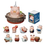 토이제로 + 루 더 피기 블라인드 박스 피규어 - 8Pcs 루의 테이블 시리즈 미스터리 : 은이3