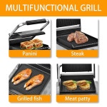 HTTSICHI COMMERCIAL PANINI PRESS - 1800W 상업용 전기 9 x 9 : 멜로우데이01