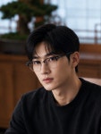 [하금테안경] 라운드 스퀘어 하금 블랙 그레이 메탈 21세기 대군마마 노상혁 안경 : 몽땅안경