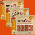 미스터쿡 대용량 강아지간식 연어 스테이크, 300g, 3개 : 라인펫
