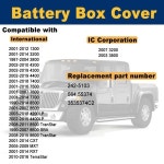 242-5103 배터리 박스 커버 IC Corporation 인터내셔널 수확기 대응 : 영원테크