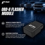 Z-Flash OBD-II 플래셔 모듈 - 차량 쉐보레 실버라도 07-16, GMC 시에라 타호 교외 임팔라 06-19, 유콘 에스컬레이드 07-16과 호환 가능... 