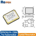 5PCS/FA-238A 24MHz 27.6MHz 자동차용 EPSON 3225 4P 크리스탈 공진기 발진기 24.000MHz 62.400MHzFA238A : 그챗13