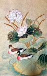 오리연화도(디지털파일) 49X74 : 굿모닝민화