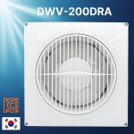 동우 자동개폐식 DWV-200DRA 벽부형 저소음 사무실 점포 빌딩 화장실 환풍기 : 블루월드