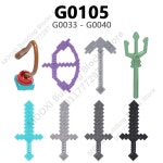 빌딩블록 마인크래프트 피규어 위더 마인크래프트블록 크래프팅 포털 블럭 LEGO 브릭 G0033 : PIER 39