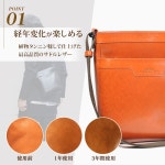 SD a5 NAVY J4210 [조야] 숄더백 맨즈 가죽 비스듬히 매달려 가방 레더 세로형 패스너 첨부 캐주얼 : ARNAGE
