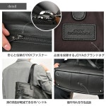 [Joya] 토트 백 남성 대용량 가죽 비즈니스 가죽 패스너 a4 경량 노트 pc 카멜 J2119 : ARNAGE