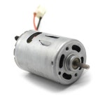 DIY 수제 장난감 모델용 하이 토크 고속 모터 와이어 포함 540 엠보싱 샤프트 12V 미니 DC rpm : 플러스 상사