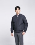 평상복 겸 작업복 활용도 높은 아이템, WM-J6003 남성 퀼팅 경량패딩 (생활방수) : 홍영상회