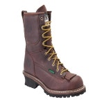 Georgia Men's 8" Loggers G7313 Tumbled Chocolate 10.5 W US : 영원엠알오