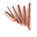 동판 크기의 1PCS 구리 봉, 레드 금속 바 가공 34568MM, 라운드 길이 1001 3x100mm : 스베덴보리