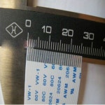 FFC 플랫 케이블 플렉스 리본 와이어 동일 측면 AWM 2896 80C VW-1 24 핀 0.8mm 피치 6 cm 50 개 : 글로벌피크13