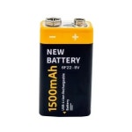 9V 1500mAh 충전식 리튬이온 배터리 타입-C (멀티미터, 마이크, 장난감, 리모컨, KTV용) 6F22 : 올트레이드4