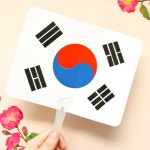 태극기 부채 만들기 키트 우리나라 스티커 꾸미기 북아트재료 : 달콩 마트